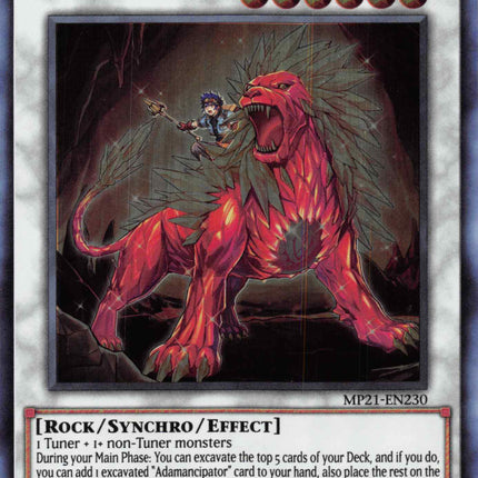 Adamancipator Risen - Leonite [MP21-EN230] Ultra Rare