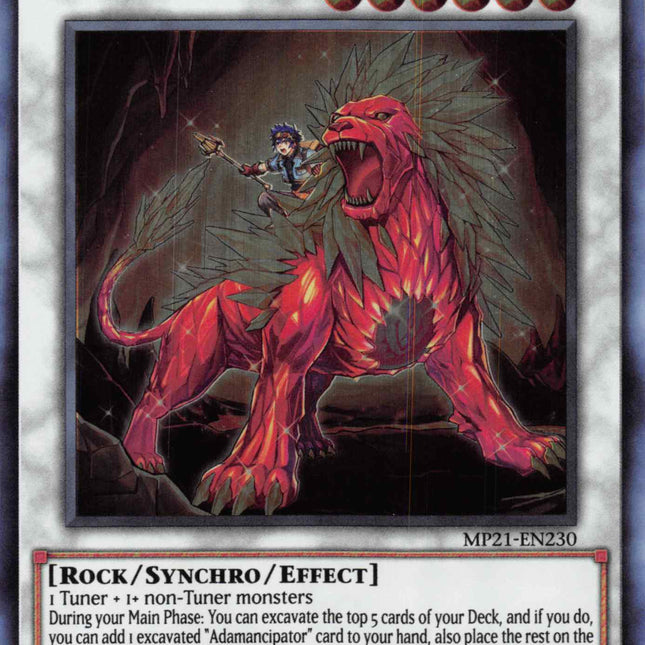 Adamancipator Risen - Leonite [MP21-EN230] Ultra Rare