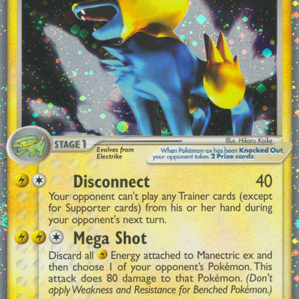 Manectric ex (101/107) [EX: Deoxys]