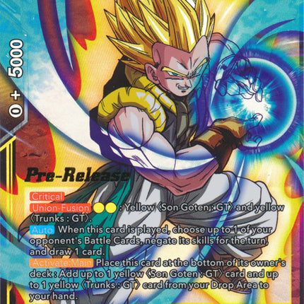 Gotenks, Overwhelming Might (BT10-111) [Rise of the Unison Warrior Prerelease Promos]