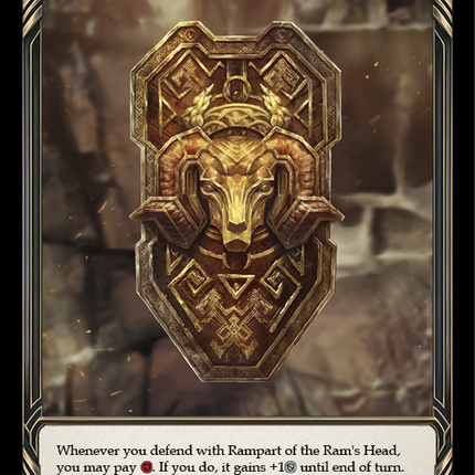 Rampart of the Ram's Head [U-ELE203] (Tales of Aria Unlimited)  Unlimited Rainbow Foil