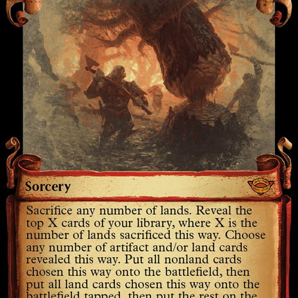 Hew the Entwood [The Lord of the Rings: Tales of Middle-Earth Showcase Scrolls]
