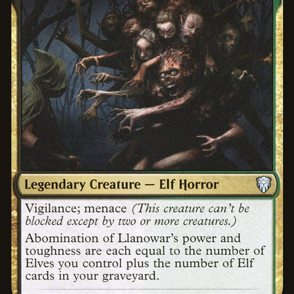 Abomination of Llanowar [Commander Legends]