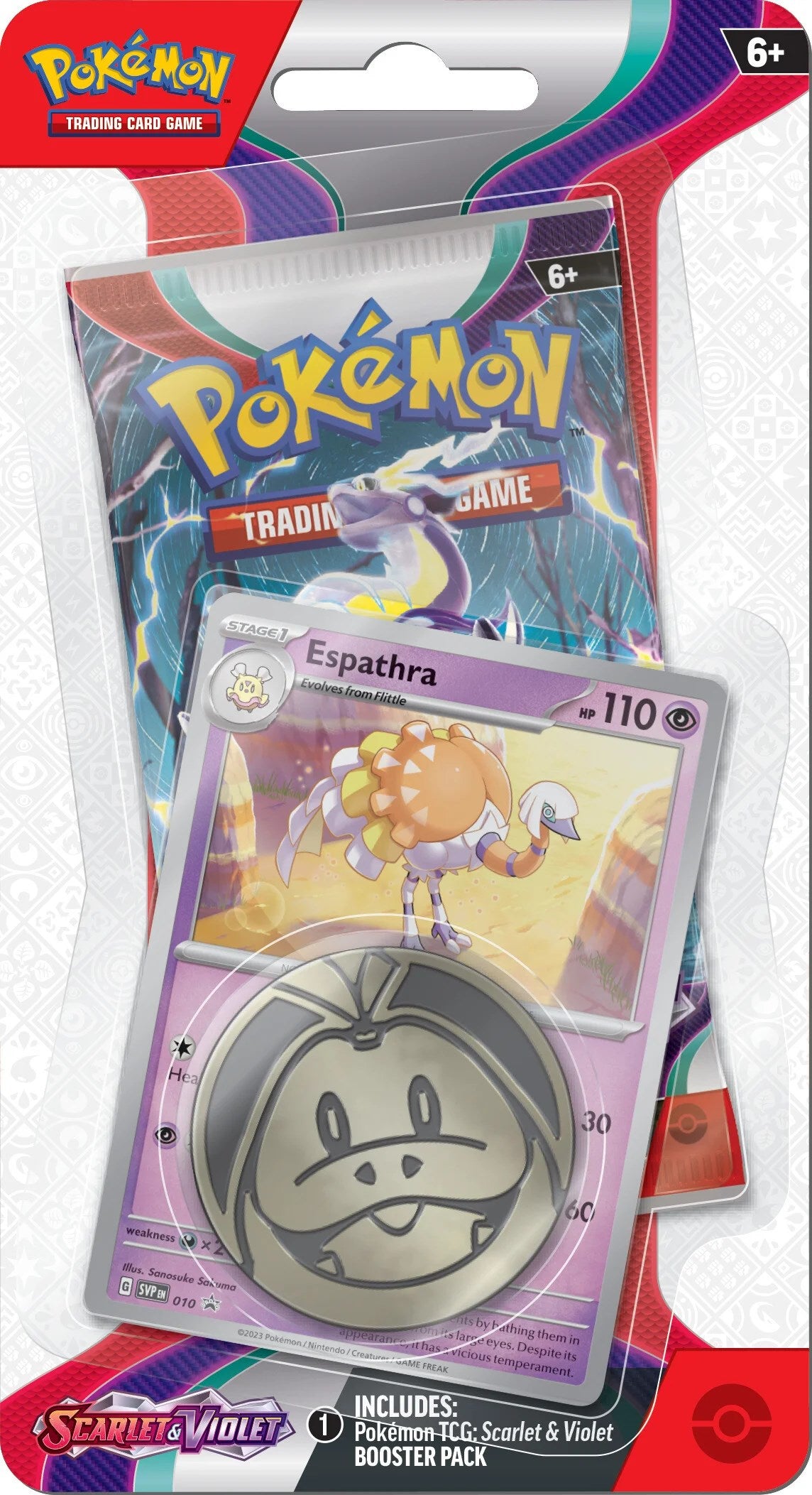 Scarlet & Violet - Single Pack Blister (Espathra) TokenMTG Scarlet & Violet - Single Pack Blister (Espathra) TokenMTG