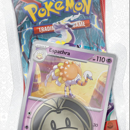 Scarlet & Violet - Single Pack Blister (Espathra) TokenMTG Scarlet & Violet - Single Pack Blister (Espathra) TokenMTG