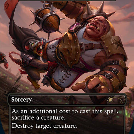 Both Down - Bone Splinters (Borderless) [Secret Lair Drop Series]