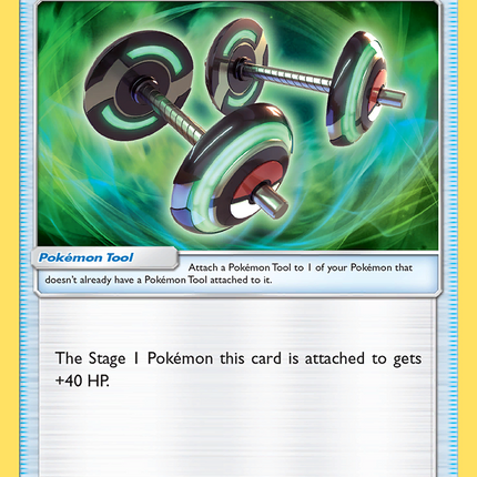 Bodybuilding Dumbbells (113/147) [Sun & Moon: Burning Shadows]