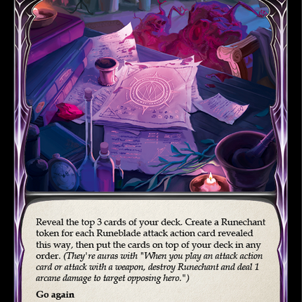 Sutcliffe's Research Notes (Red) [U-CRU154] (Crucible of War Unlimited)  Unlimited Rainbow Foil