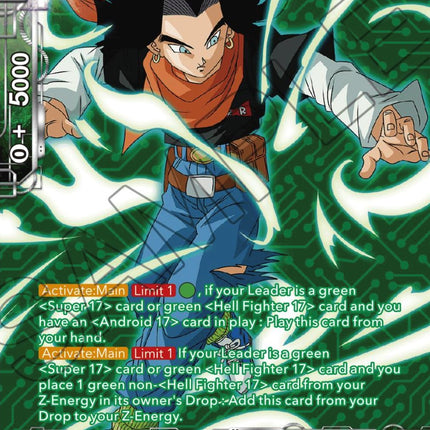 Hell Fighter 17, Calculated Cruelty (Silver Foil) (BT20-075) [Power Absorbed]