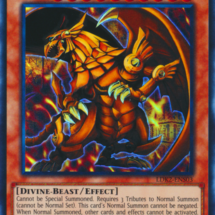 The Winged Dragon of Ra [LDK2-ENS03] Ultra Rare