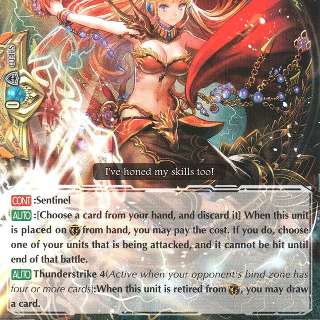 Summon Lightning Dancing Princess, Anastasia (G-BT12/019EN) [Dragon King's Awakening]