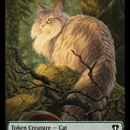 Treasure // Cat (0030) Double-Sided Token [Commander Masters Tokens]