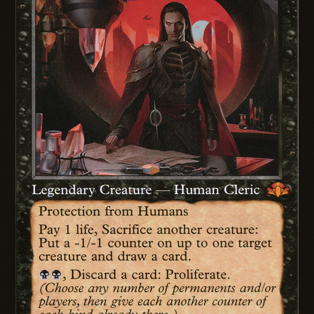 mtg yawgmoth cards Yawgmoth, Thran Physician (Retro) [Dominaria Remastered] – TokenMTG
