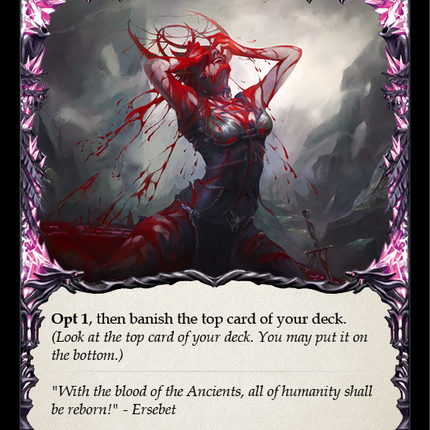 Blood Tribute [LEV025] (Monarch Levia Blitz Deck)