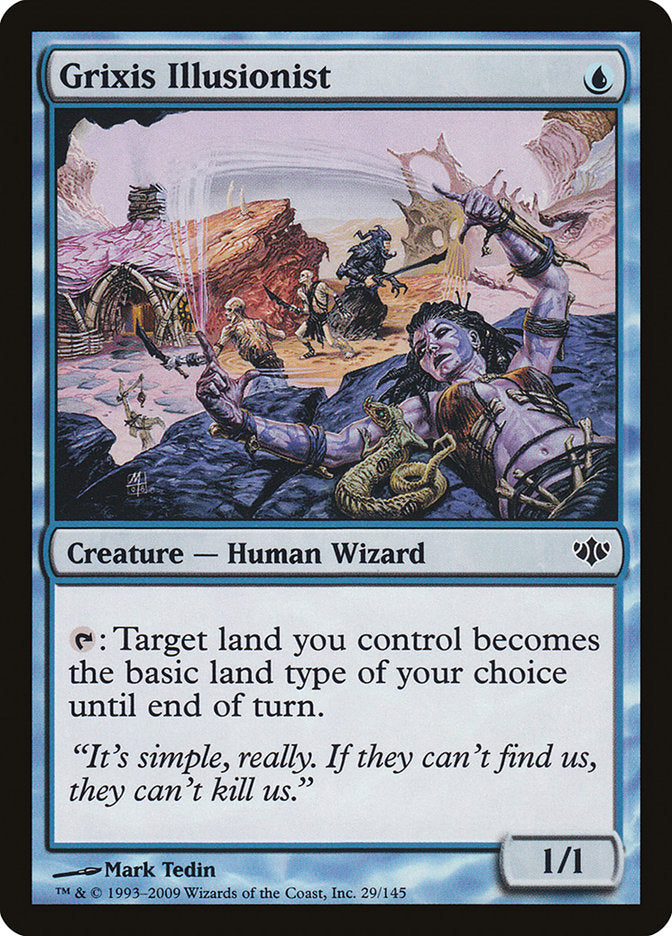 Grixis Illusionist [Conflux] – TokenMTG