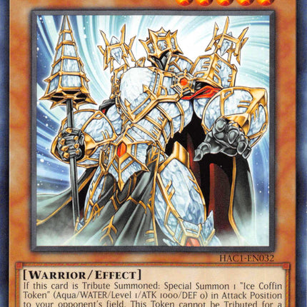Royal Knight of the Ice Barrier (Duel Terminal) [HAC1-EN032] Parallel Rare