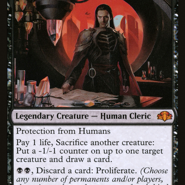 mtg yawgmoth card Yawgmoth, Thran Physician [Dominaria Remastered] – TokenMTG