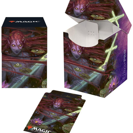 Ultra PRO: Deck Box - PRO 100+ (Throne of Eldraine - Emry, Lurker of the Loch)