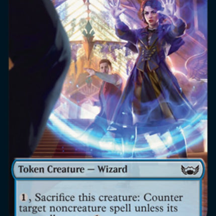 Cat // Wizard Double-Sided Token [Streets of New Capenna Tokens]