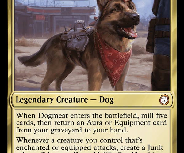 Dogmeat, Ever Loyal [Fallout] – TokenMTG