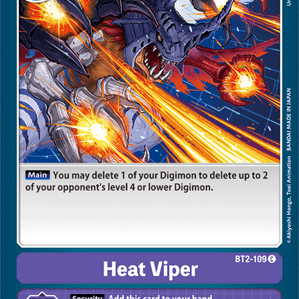 Heat Viper [BT2-109] [Release Special Booster Ver.1.0]