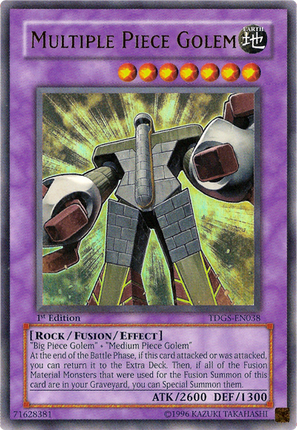 Multiple Piece Golem [TDGS-EN038] Ultra Rare
