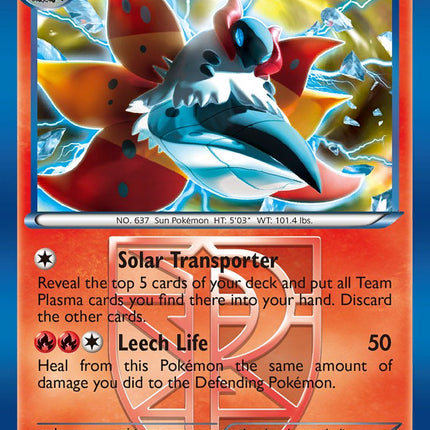 Volcarona (13/101) (Theme Deck Exclusive) [Black & White: Plasma Blast]