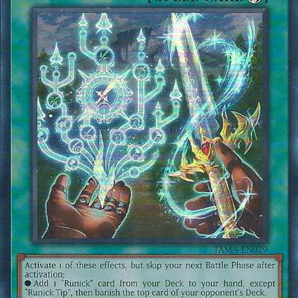 Runick Tip [TAMA-EN029] Ultra Rare