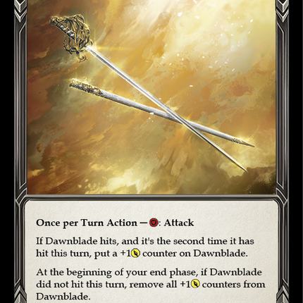 Dawnblade [TEA003-C] (Dorinthea Hero Deck)  1st Edition Normal