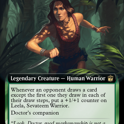 Leela, Sevateem Warrior (Extended Art) [Doctor Who]
