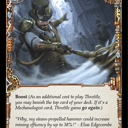 Throttle (Red) [U-ARC023] (Arcane Rising Unlimited)  Unlimited Rainbow Foil