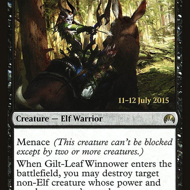 Gilt-Leaf Winnower [Magic Origins Prerelease Promos]