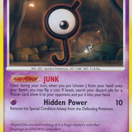 Unown J (76/146) [Diamond & Pearl: Legends Awakened]