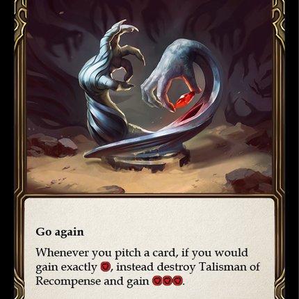 Talisman of Recompense [EVR191] (Everfest)  1st Edition Normal