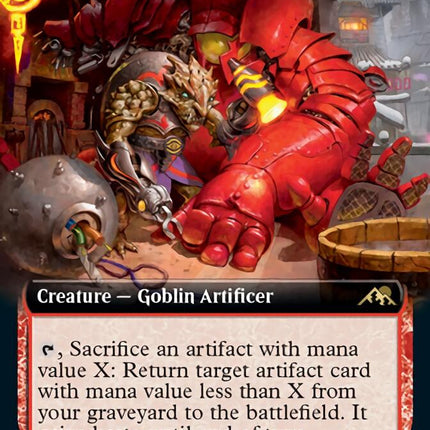 Scrap Welder (Extended Art) [Kamigawa: Neon Dynasty]