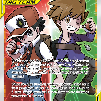 Red & Blue (234/236) [Sun & Moon: Cosmic Eclipse]