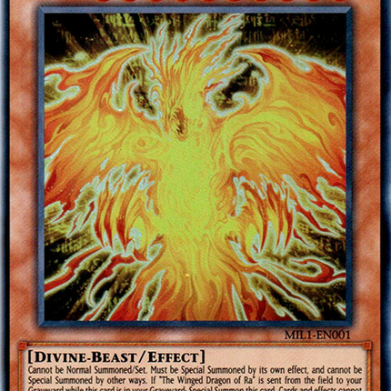 The Winged Dragon of Ra - Immortal Phoenix [MIL1-EN001] Ultra Rare