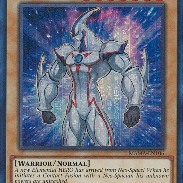 Elemental HERO Neos [MAMA-EN106] Ultra Pharaoh's Rare