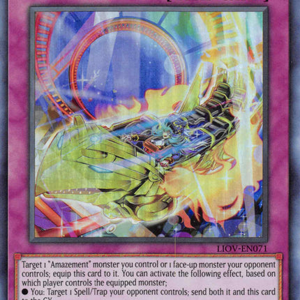 Amaze Attraction Cyclo-Coaster [LIOV-EN071] Ultra Rare