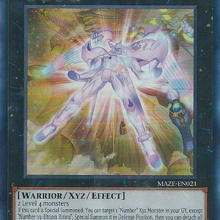 Number 39: Utopia Rising [MAZE-EN021] Super Rare