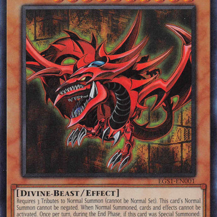 Slifer the Sky Dragon [EGS1-EN001] Ultra Rare