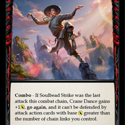 Crane Dance (Blue) [U-CRU059] (Crucible of War Unlimited)  Unlimited Rainbow Foil