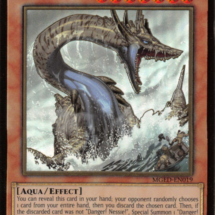 Danger! Nessie! [MGED-EN019] Gold Rare