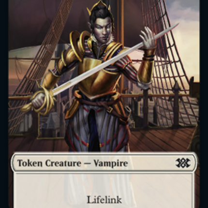 Bear // Vampire Double-Sided Token [Double Masters 2022 Tokens]
