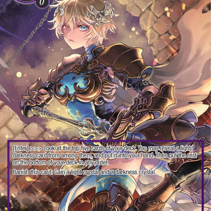 Jeanne D'Arc, Heroine of Shadow (Full Art) (PofA-059) [Alice Origin IV: Prologue of Attoractia]