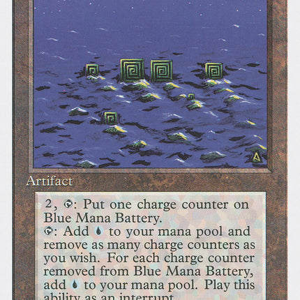 Blue Mana Battery [Fourth Edition]