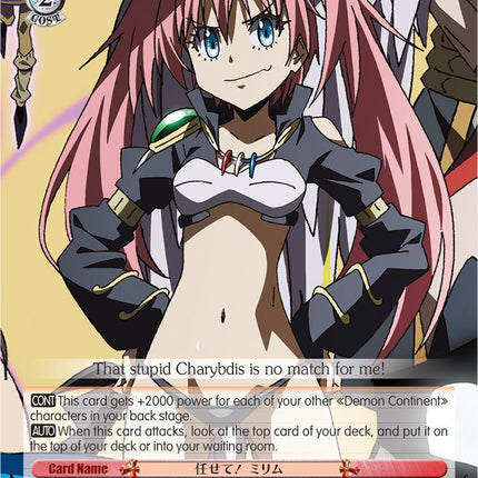 Leave It to Me! Milim (TSK/S82-E039S SR) [That Time I Got Reincarnated as a Slime Vol.2]