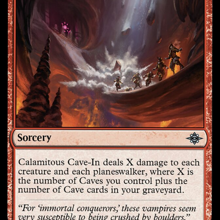 Calamitous Cave-In [The Lost Caverns of Ixalan]