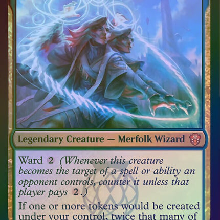 Adrix and Nev, Twincasters (Display Commander) [Commander 2021]