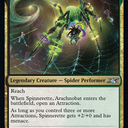 Spinnerette, Arachnobat (Galaxy Foil) [Unfinity]